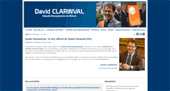 Desktop Screenshot of david-clarinval.be