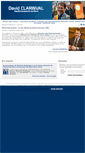 Mobile Screenshot of david-clarinval.be